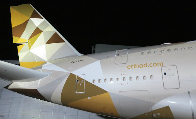 У Etihad Airways нове ”піщане забарвлення” фото №0