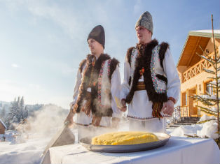 Украина Снежные Карпаты