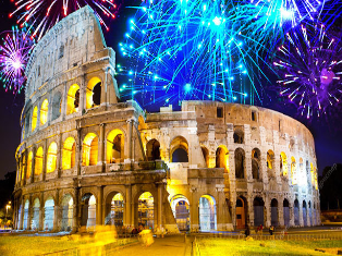 Венгрия Новогодний тандем Италии и Австрии (Новый год в Риме)