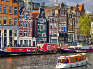 Нидерланды День Короля в Амстердаме