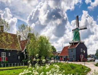 Нидерланды Краски Голландии и Бельгии