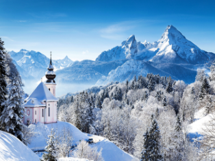 Германия Альпийская сказка Мюнхен и Альпы - замок Нойшванштайн