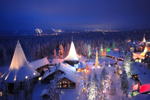 Финляндия В гостях у Санта Клауса