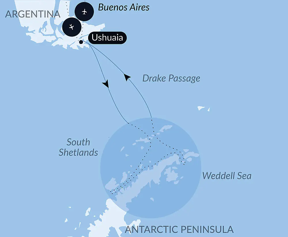 Круиз в Антарктиду 2026